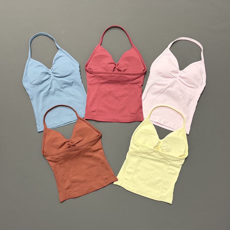 Aquatic Sports Bra - Женская спортивная майка для спортзала, бесшовная,
