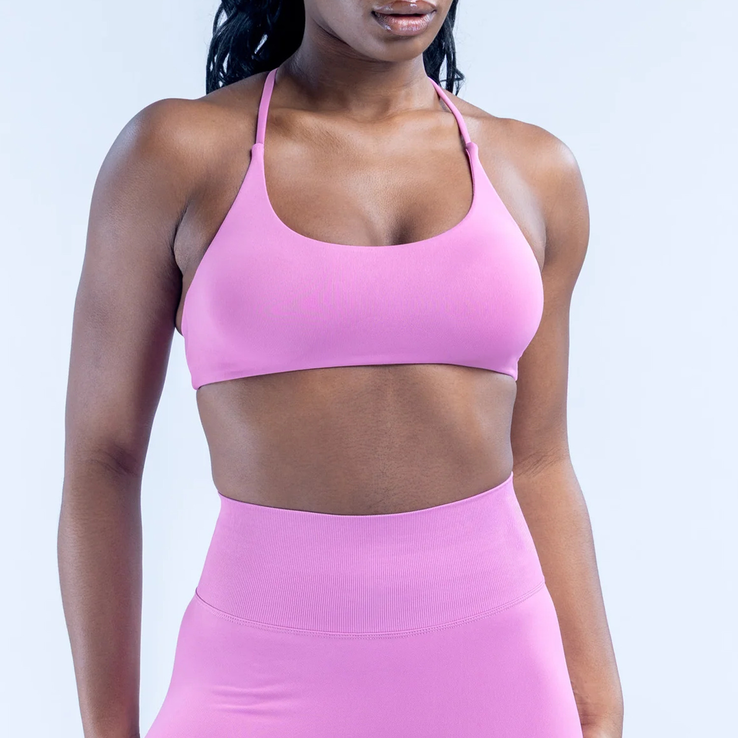 Aquatic Sports Bra - Спортивный бюстгальтер LOGO Seamless с перекрестной