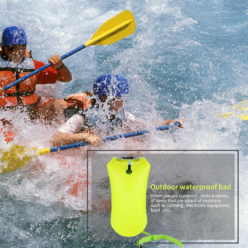 Надувной плавучий буй-пояс для – обзор и цена Swim Buoy Open Water