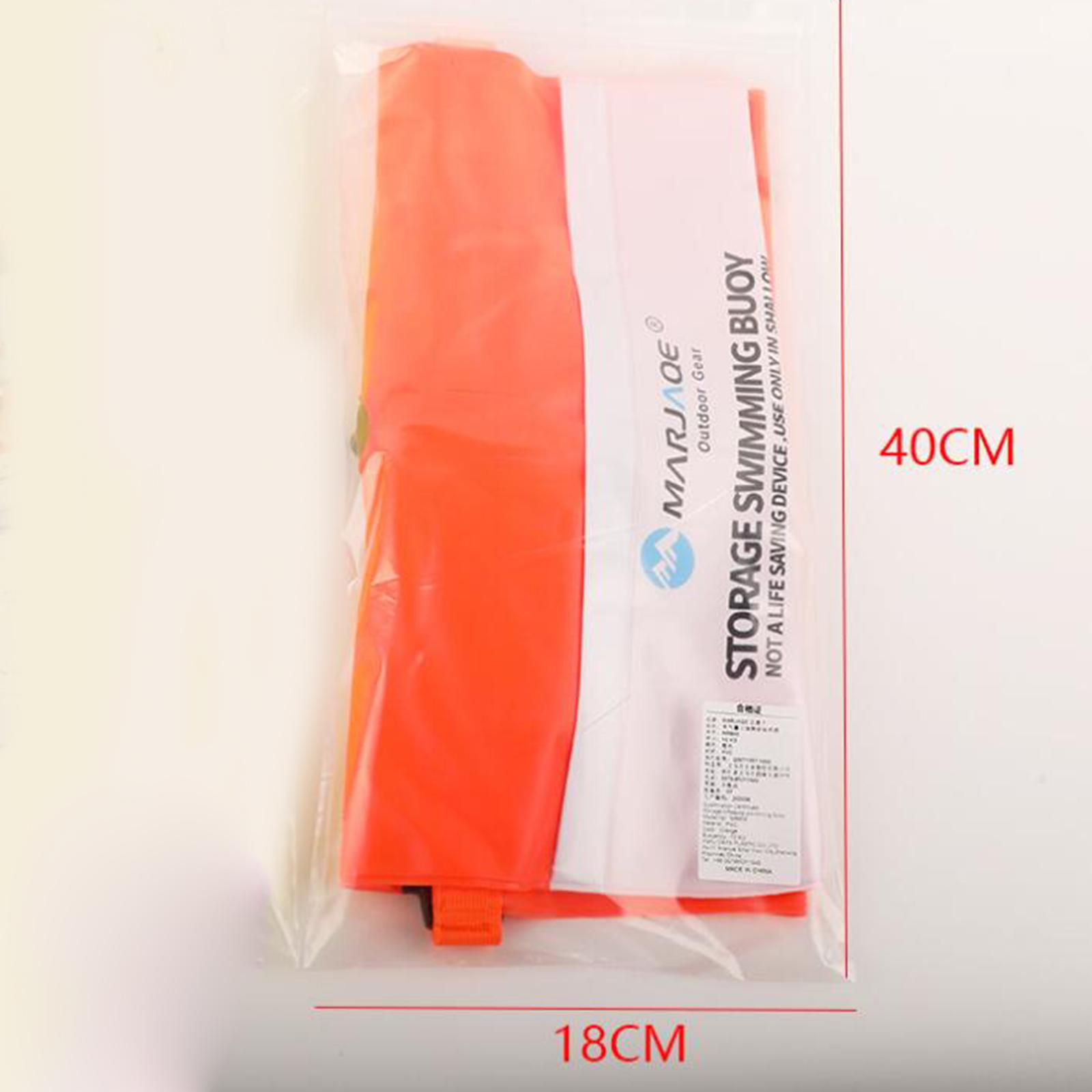 Надувной плавательный буй-попл – обзор и цена Swim Buoy Open Water