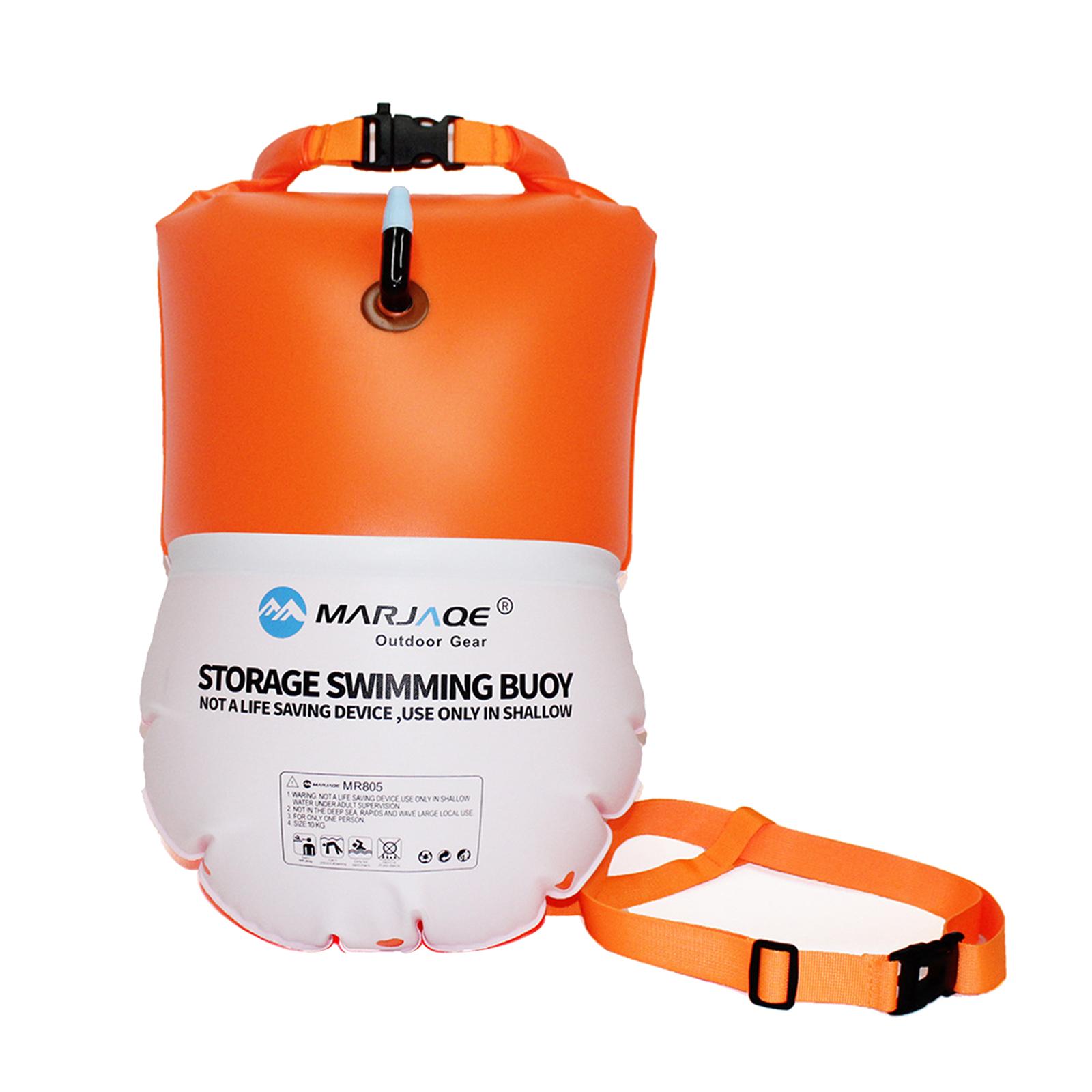 Надувной плавательный буй-попл – обзор и цена Swim Buoy Open Water