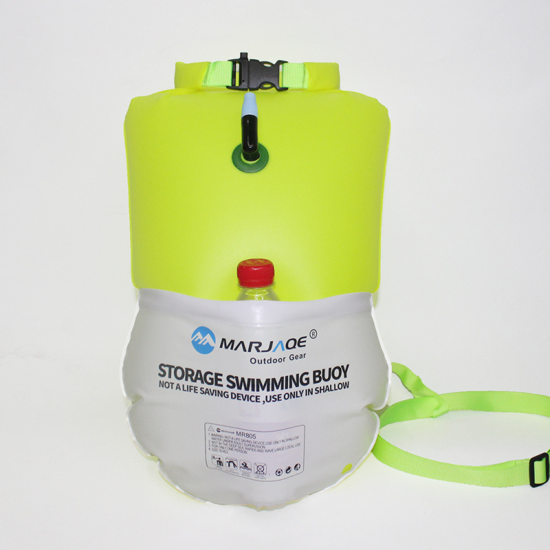Плавательный буй MARJAQE с кар – обзор и цена Swim Buoy Open Water
